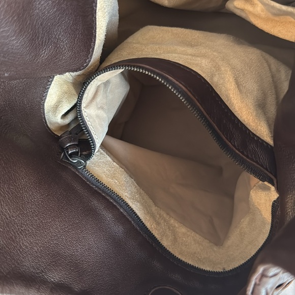 Bottega Veneta Hobo Intrecciato Campana Brown Leather handbag - Picture 7 of 15